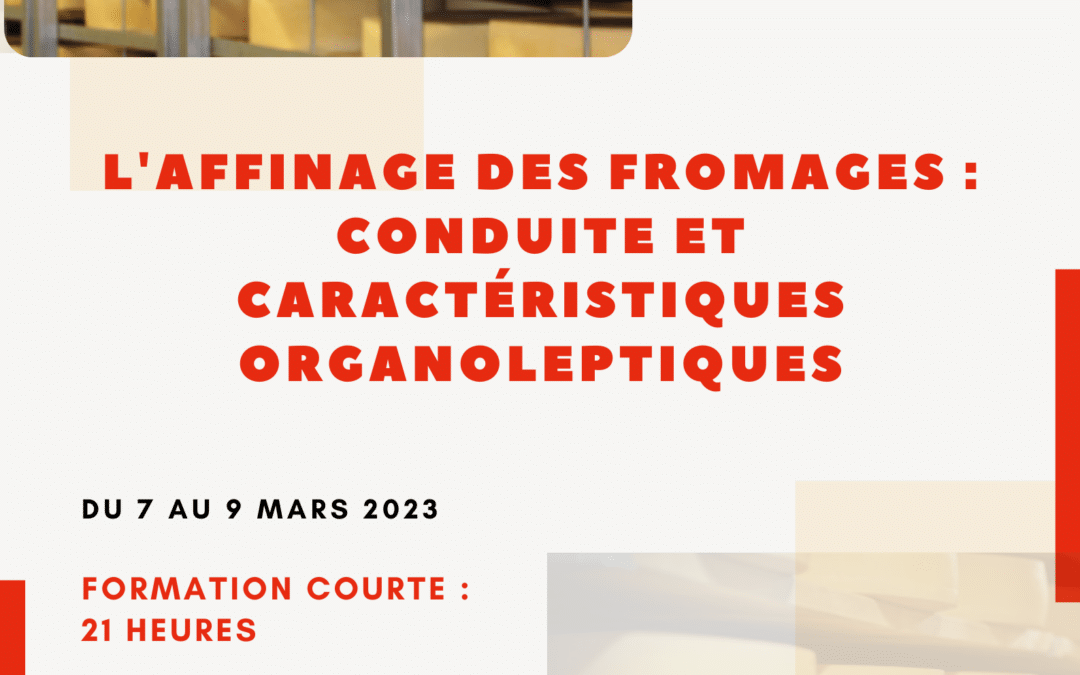 Formation sur les bases de l’affinage des fromages