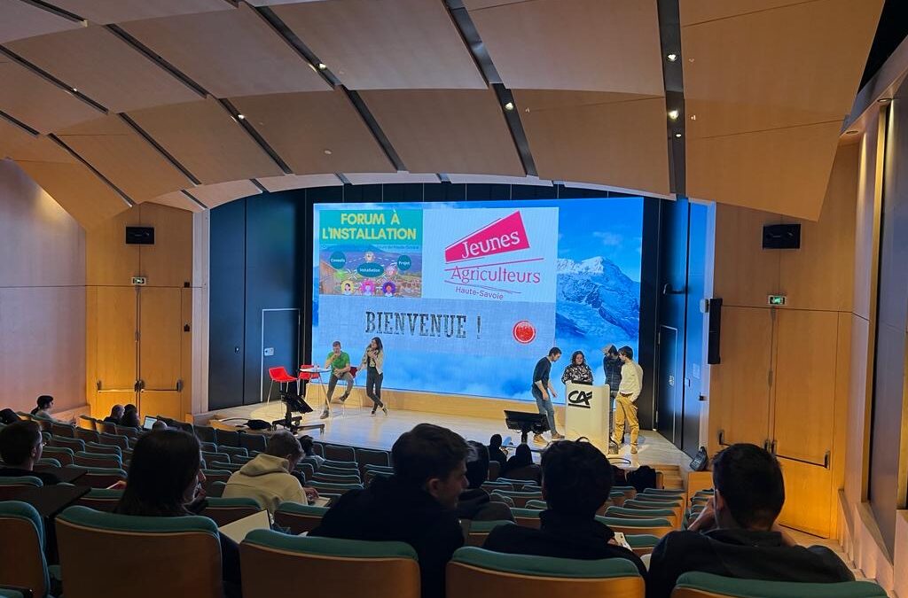 L’Enilv participe au débat lors du Forum de l’installation des jeunes agriculteur
